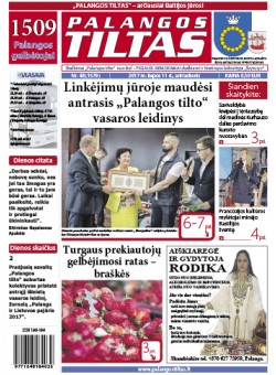 Palangos tilto laikraštis, Data: 2017-07-10, Numeris: 48(1579) 