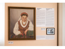 Antanas Žmuidzinavičius. Poetės Salomėjos Nėries portretas. 1941. Lietuvių literatūros ir tautosakos instituto nuosavybė