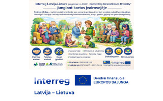 Palangoje įgyvendinamas Interreg Latvija-Lietuva projektas LL-00241 Connecting Generations in Diversity (Kartų bendrystė įvairovėje)