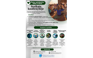 Mokymai „Sveikata kasdienybėje“