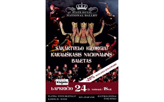 Sakartvelo Karališkasis nacionalinis baletas su programa „SAKARTVELO UGNIS“ 