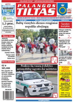 Palangos tilto laikraštis, Data: 2017-09-21, Numeris: 68 (1599) 