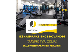Ieškai praktiškos dovanos? Palangos baseino sporto klubo dovanų kuponas – tokia! 