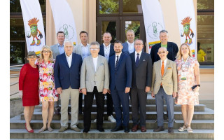 Sporto žaidynių atidarymas Palangoje: kvietė vienytis ir stiprinti pilietiškumą 