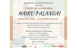 Poezijos konkurso “HAIKU PALANGAI 2022” TAISYKLĖS