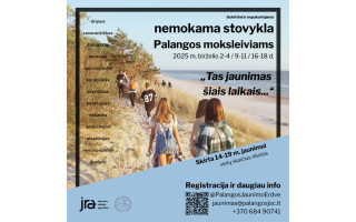 Nemokama stovykla Palangos jaunimui