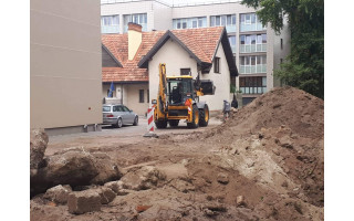 Mieste prasidėjo daugiabučių gyvenamųjų namų kiemų tvarkymo darbai