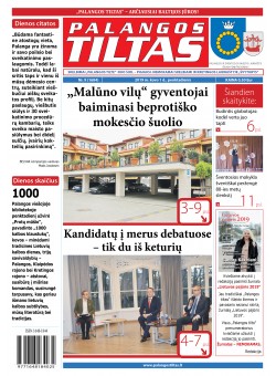 Palangos tilto laikraštis, Data: 2019-03-02, Numeris: 9 (1684) 