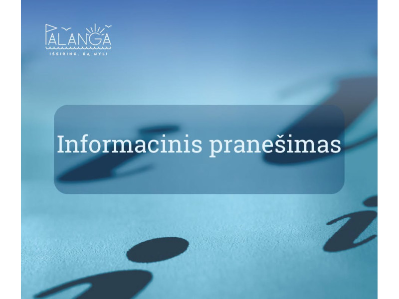 Įvyko Palangos miesto jaunimo iniciatyvų skatinimo projektų konkursas