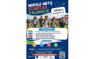 Kviečiame į nuotaikingą ir smagią Mokslo metų pradžios šventę Palangoje