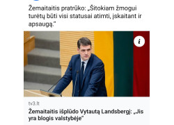 Kokius istorijos vadovėlius skaito Mėguvos rinkimų apygardos seimūnas K. Neimantas ir visa „Nemuno aušra“ – gal Lavrovo „Istorija Litvy“ ?