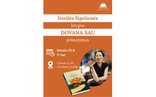 Dovilės Šipelienės knygos „Dovana Sau“ pristatymas