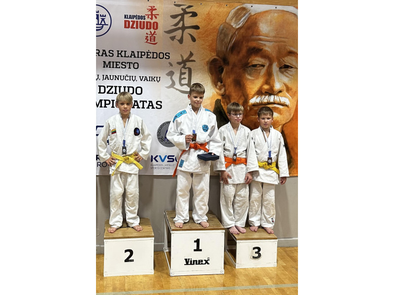 „Ardono“ sportininkai sėkmingai pasirodė atvirame Klaipėdos miesto dziudo čempionate