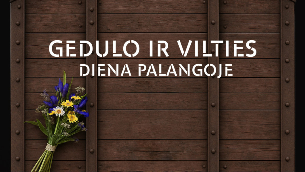 Gedulo ir vilties diena Palangoje: instaliacija, kviečianti išgyventi tremties nežinią