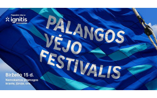 Kartu įžiebkime naująjį Palangos tilto bei J. Basanavičiaus gatvės apšvietimą ir atšvęskime tai didžiausiame Lietuvoje Palangos vėjo festivalyje 
