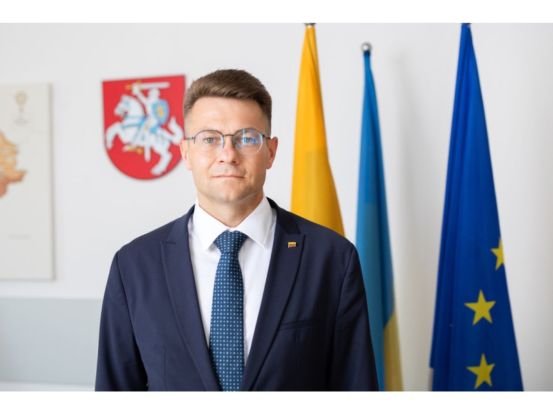 Aurimas Pečkauskas, naujasis SAM ministras (SAM nuotrauka)