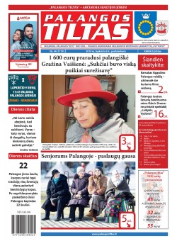 Palangos tilto laikraštis, Data: 2019-11-10, Numeris: 44 (1719) 