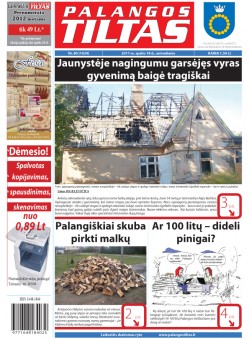 Palangos tilto laikraštis, Data: 2011-10-17, Numeris: 80 (1024) 