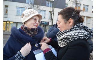 Palangoje – palaikymo akcija „Je suis charlie“