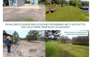 Atliks neplaninį patikrinimą dėl galimo pakartotinio valstybinės žemės užėmimo Palangoje