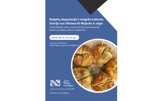 Beigelių degustacija ir beigelio kelionės istorija nuo Vilniaus iki Niujorko ir atgal