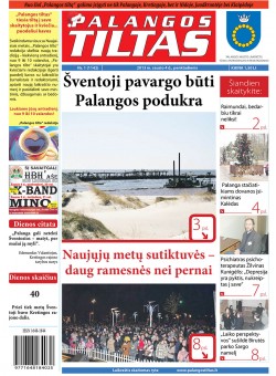 Palangos tilto laikraštis, Data: 2013-01-03, Numeris: 1 (1142) 