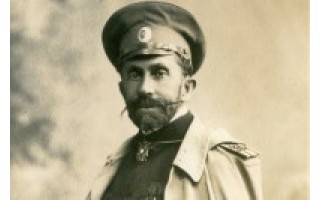 Rusų kariuomenės papulkininkis V. M. Ramanauskas. 1906 m.