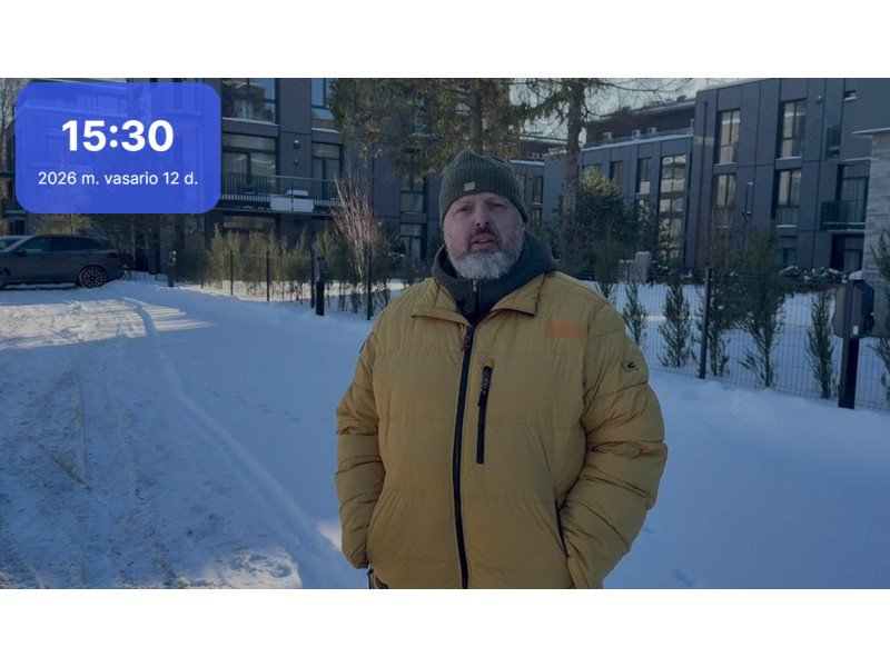 „Delfi“ žurnalistai ir Užkalnis apžvelgia naują Žemaitaičio butą elitiniame Palangos kvartale