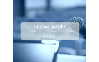 10-ojo šaukimo Palangos miesto savivaldybės tarybos 10-ojo posėdžio, vyksiančio 2024 m. vasario 15 d. 9 val. Savivaldybės administracijos salėje, Gintaro g. 33A, Palangoje, darbotvarkė