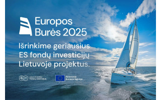 „Europos burės 2025“: 17-ąjį kartą kviečia pristatyti reikšmingiausių pokyčių Lietuvai atnešusius projektus