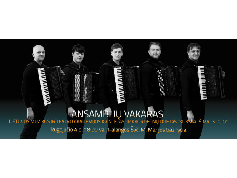 Palangoje vyks Tarptautinis akordeono festivalis