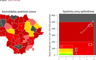 Tarp juodų COVID-19 savivaldybių – ir Palanga  