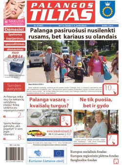 Palangos tilto laikraštis, Data: 2011-06-02, Numeris: 43 (987) 