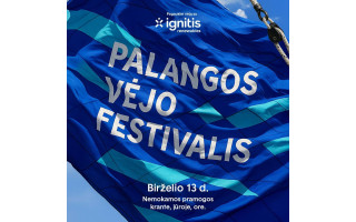 Birželio 13 d. Palangoje šėls Vėjo festivalis