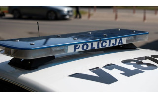 Palangos atrakcionuose – neblaivių vyrų konfliktas