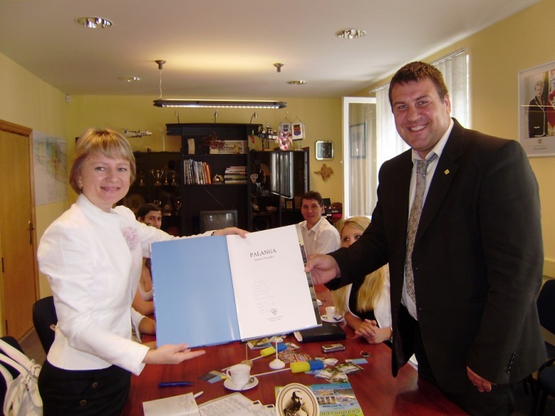 Ukrainos miestas Skadovskas norėtų tapti Palangos partneriu