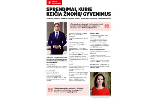 Lietuvos socialdemokratų partija (LSDP): sprendimai, kurie keičia žmonių gyvenimus