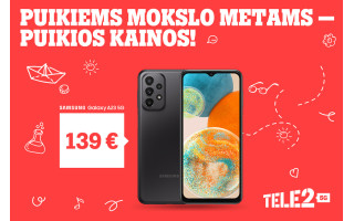 Mokslo metus pasitikite išmaniai: ypatingi „Tele2“ pasiūlymai įrenginiams ir praktiškos dovanos