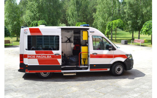 Palangos miesto ligoninei – naujas greitosios medicinos pagalbos automobilis