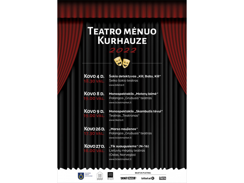 Teatro mėnuo Palangos Kurhauze