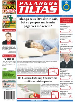 Palangos tilto laikraštis, Data: 2012-04-19, Numeris: 30 (1073) 