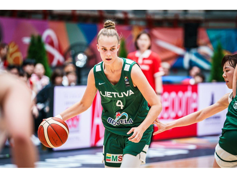 Justė Jocytė. FOTO: FIBA