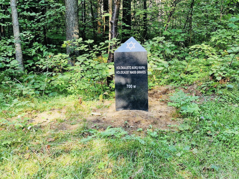 Palangos žydų bendruomenės padėka Palangos miesto savivaldybei už lordo G. Džanerio stelų atstatymą
