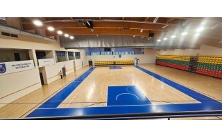 Palangos sporto centro krepšinio salė pasirengusi naujam sezonui