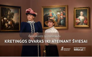 Informacija apie renginius Kretingos muziejuje 