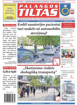 Palangos tilto laikraštis, Data: 2016-06-13, Numeris: 44(1478) 