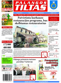Palangos tilto laikraštis, Data: 2012-04-26, Numeris: 32 (1075) 