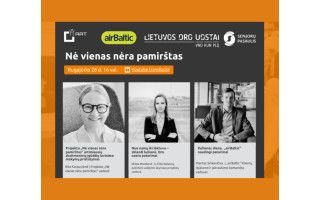 Ir vėl projekto „Nė vienas nėra pamirštas“ nuotolinė paskaita!