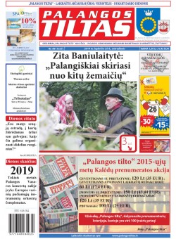 Palangos tilto laikraštis, Data: 2014-11-24, Numeris: 89(1327) 