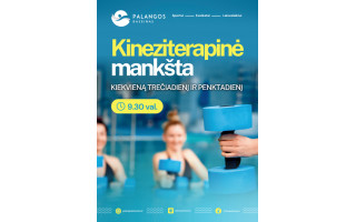 Kineziterapinė mankšta Palangos baseine